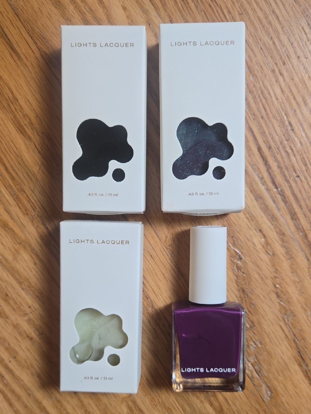 Lights Lacquer dark witchy color bundle